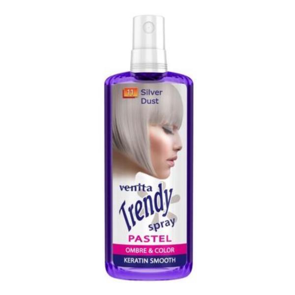 Spray colorant Venita, Trendy Pastel, Nr.11, Silver dust, 200ml