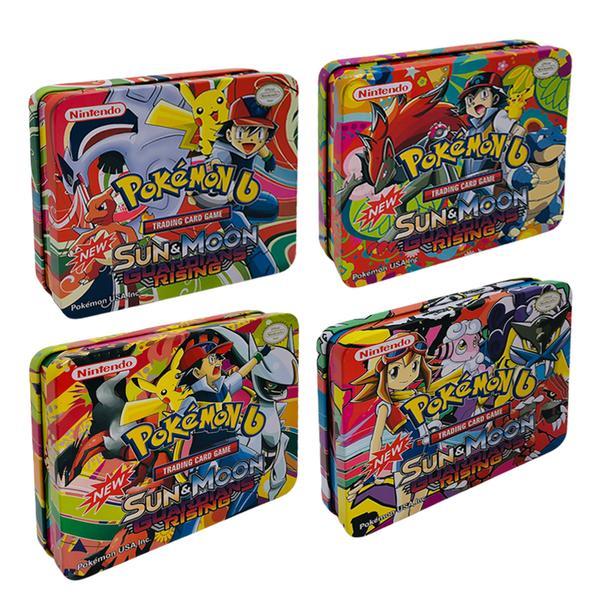 Pachet Joc Pokemon trading cards, 160 de carti de joc Sun and Mon Guardians Rising