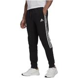 Pantaloni barbati adidas Essentials Tapered Cuff 3 Stripes GK8967, M, Negru