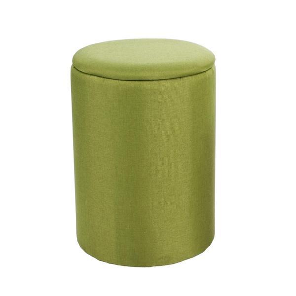 Cos rufe rotund verde Katya Ø 38 cm x 53 h