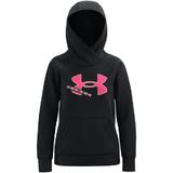 Hanorac copii Under Armour Rival Fleece Logo 1366046-001, S, Negru