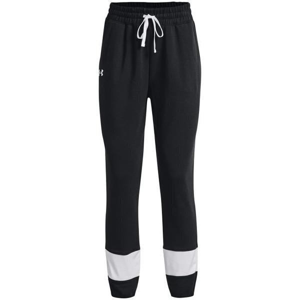 Pantaloni femei Under Armour Rival Terry CB 1370942-001, S, Negru