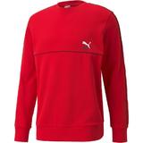 Bluza barbati Puma Clsx Piped Crew 53170211, M, Rosu