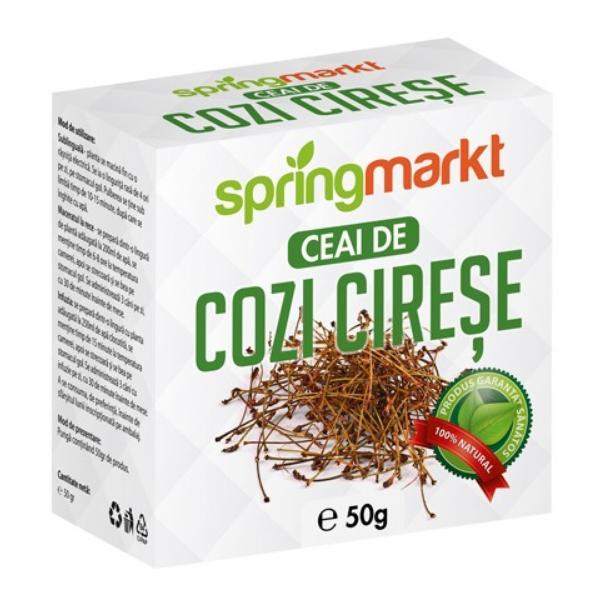 SHORT LIFE - Ceai de Cozi Cirese Springmarkt, 50g
