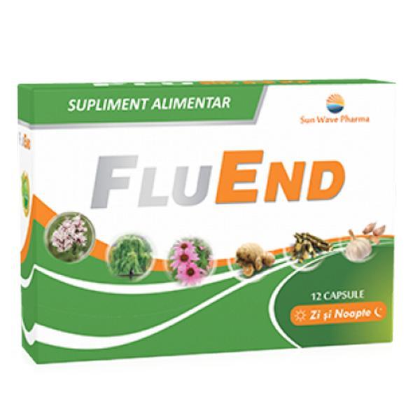 SHORT LIFE - FluEnd Sunwave Pharma, 12 capsule