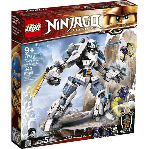 Lego Ninjago - Legacy Lupta Cu Robotul De Titan Al Lui Zane 71738