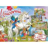 Unicornii. Carte puzzle, editura Flamingo