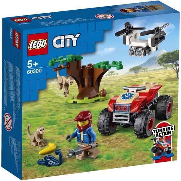Lego City - Atv De Salvare A Animalelor Salbatice 60300