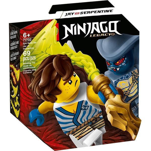 Lego Ninjago - Set De Lupta Epica - Jay Contra Serpentine 71732