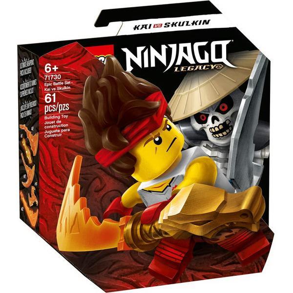 Lego Ninjago - Set De Lupta Epica - Kai Contra Skulkin 71730