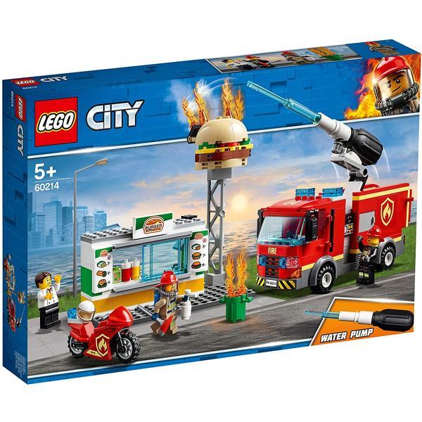 Lego City - Stingerea Incendiul De La Burger Bar 60214