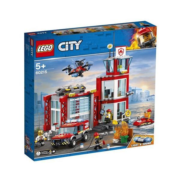 Lego City - Statie de pompieri, 60215, 5+ ani