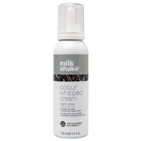 Spuma nuantatoare Milk Shake Colour Whipped Cream Light Grey, 100ml