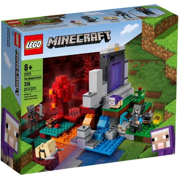 Lego Minecraft - Portalul ruinat 8 ani+ (21172)