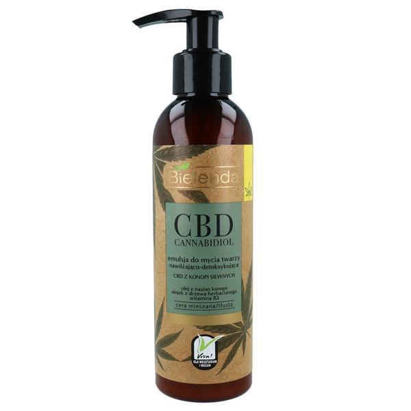 Emulsie demachiantă cu CBD, Bielenda, 175ml