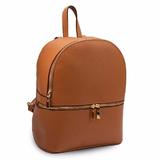 000 Rucsac Adda Camel Cu Fermoar