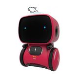  Robot inteligent interactiv Apollo control vocal, butoane tactile, rosu