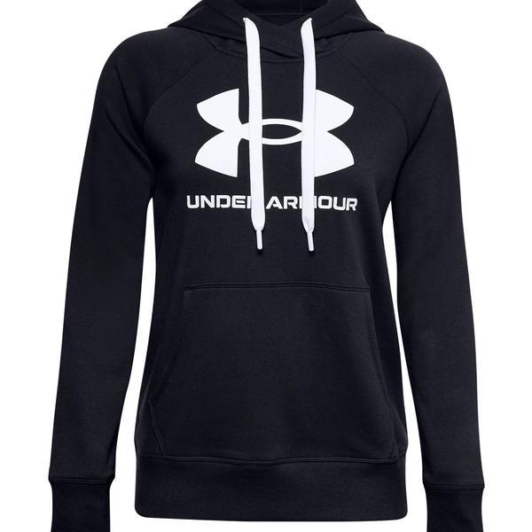 Hanorac barbati Under Armour Rival Fleece Logo 1356318-001, XL, Negru