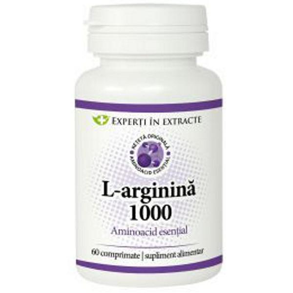 Experti in Extracte L-arginina 1000 Dacia Plant, 60 comprimate