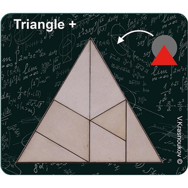 Puzzle mecanic krasnoukhov s packing problem - triangle +