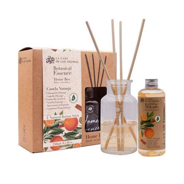 Set Parfum de Camera XL Botanical Essence Home Box Scortisoara si Portocala Mikado, 250 ml