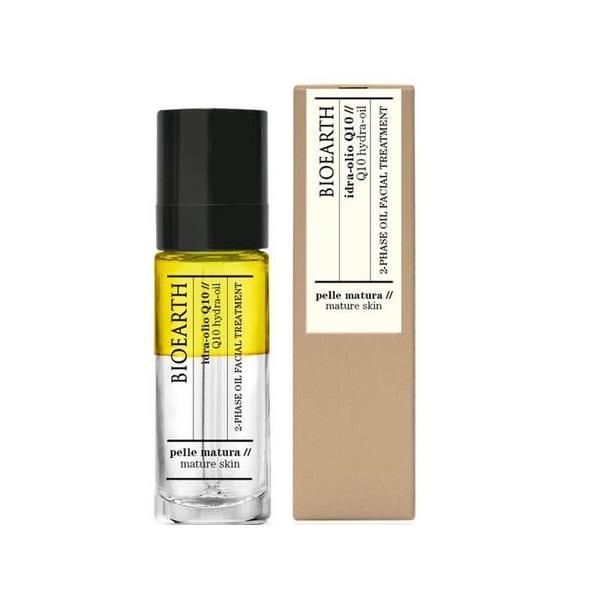 Tratament ten matur cu Q10 Hydra-Oil, Bioearth, 30ml