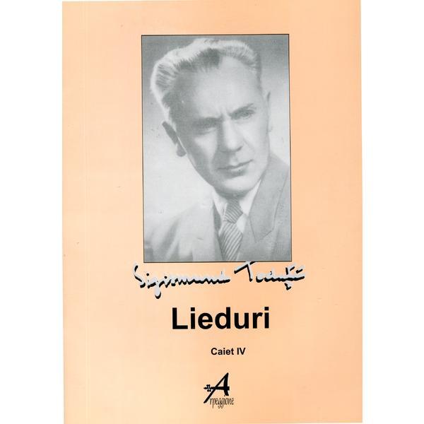 Lieduri - Caiet Iv - Sigismund Toduta, editura Arpeggione