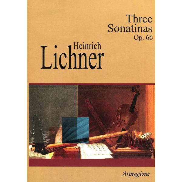 Three Sonatinas Op. 66 - Heinrich Lichner, editura Arpeggione