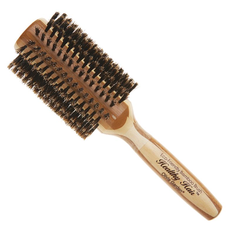 Perie Rotunda Bambus - Olivia Garden Healthy Hair Boar HH-B40 Brush