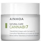 Crema Faciala cu Ulei de Canabis - Ainhoa Natural Care Cannabi7 7 Benefit Rich Cream with Cannabis Oil, 50 ml