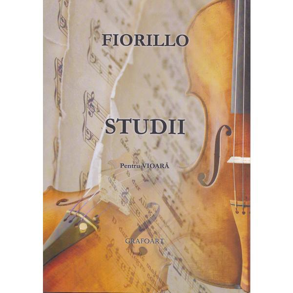 Studii pentru vioara - Fiorillo, editura Grafoart