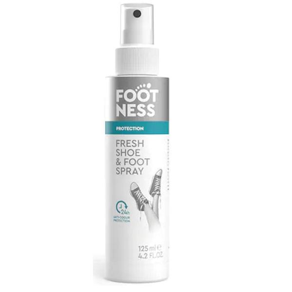Spray pentru Picioare si Incaltaminte Fresh Shoe &amp; Foot Spray Footness, 125 ml