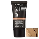 Fond de Ten - Rimmel London Lasting Matte Fully Coverage Mattfying Foundation, nuanta 203 True Beige, 30 ml