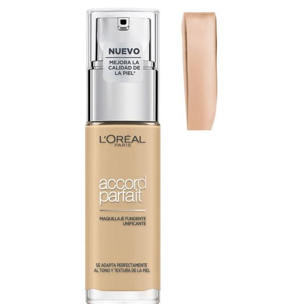 Fond de Ten - L'Oreal Paris Accord Parfait, nuanta 2.D/2.W Golden Almond, 30 ml