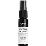 Spray Lejer pentru Fixarea Machiajului - NYX Dewy Finish Long Lasting Setting Spray, 18 ml