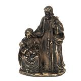 Figurine religioase din polirasina maro cu patina aurie 13 cm x 8 cm x 19 h