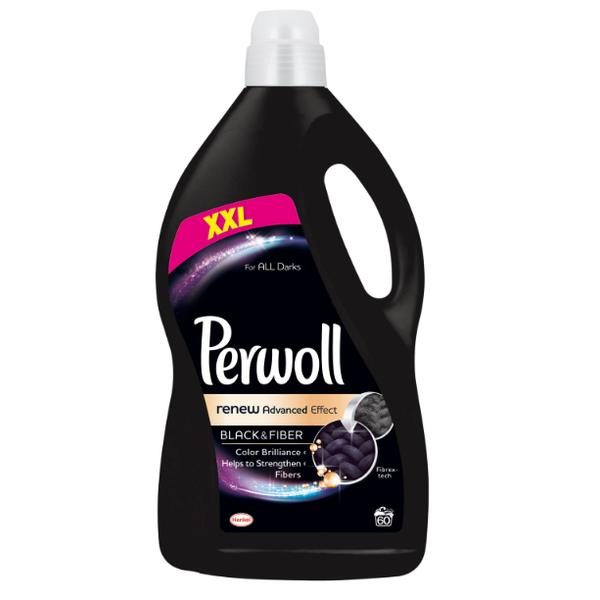 Detergent Lichid pentru Rufe Negre - Perwoll Renew Advanced Effect Black & Fiber for All Darks, 3600 ml