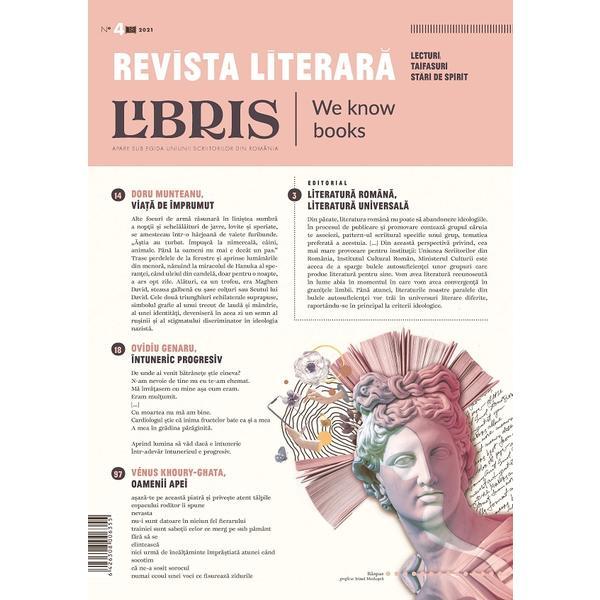 Revista literara Libris Nr.18 (4) decembrie 2021, editura Creator