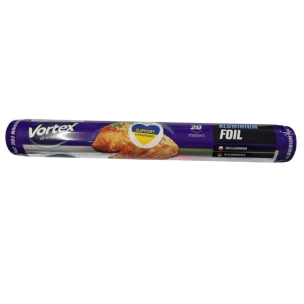 Folie Alimentara de Aluminiu - Vortex Aluminium Foil, 20 m, 1 buc