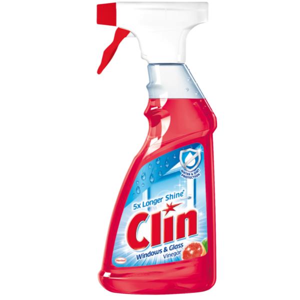 Detergent de Geamuri cu Otet cu Pulverizator - Clin Windows & Glass Vinegar, 500 ml