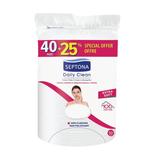 Pachet Promo Dischete Demachiante Ovale din Bumbac - Septona Daily Clean Cotton Pads, 40 buc + 10 buc