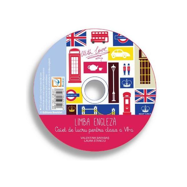 CD Engleza - Clasa 7 - Valentina Barabas, Laura Stanciu, editura Booklet