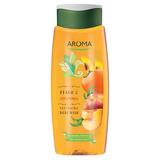 Gel de Dus cu Aroma de Piersici si Curmal Japonez - Aroma Peach & Persimmon Softening Body Wash, 400 ml