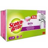 Burete pentru Suprafetele din Baie cu Protectie Unghii - 3M Scotch Brite XXL Bath Scrub Sponge, 1 buc