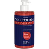 Masca nuantatoare pentru par cu keratina Haute Couture Newtone, 7/44 Blond aramiu intens, 435 ml