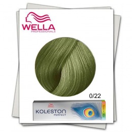 Vopsea Permanenta Mixton - Wella Professionals Koleston Perfect Special Mix nuanta 0/22 mat intens