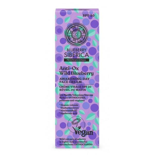 Crema de zi antioxidanta FPS20 cu niacinamida si hialuronic, Anti-OX Wild Blueberry, 50ml