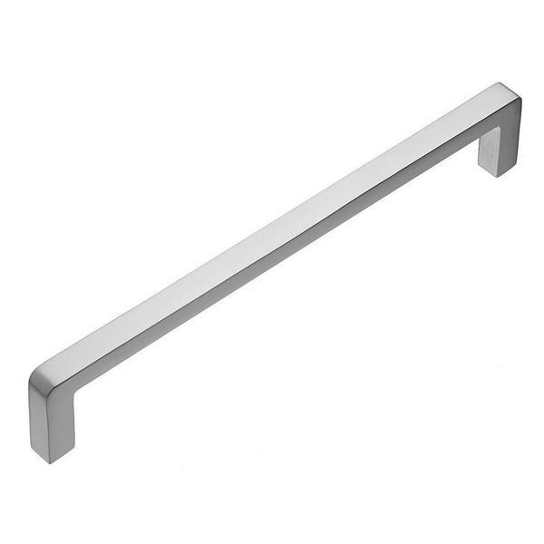 Maner pentru mobila Bagio, finisaj aluminiu, L:168 mm