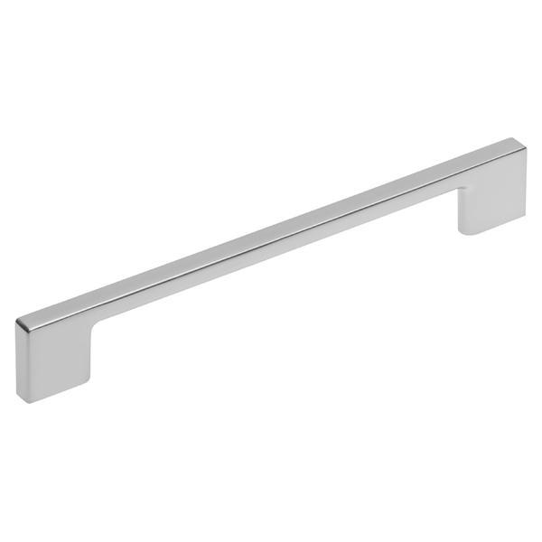 Maner pentru mobila Uzo, finisaj aluminiu, L:192 mm