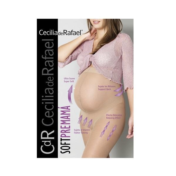 Ciorap tehnic Soft Premama, Cecilia de Rafael, 40 Den, negru, marimea 3